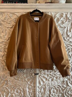Old Navy Camel Bomber Jacket